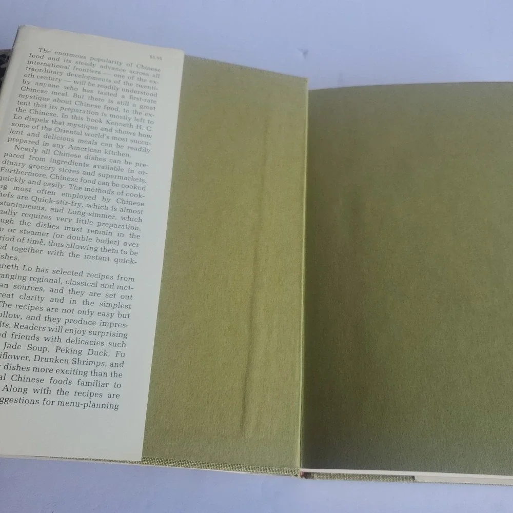 Madame Wong's Long-Life Chinese Cookbook Ken H.C Lo Quick & Easy Chinese Cooking
